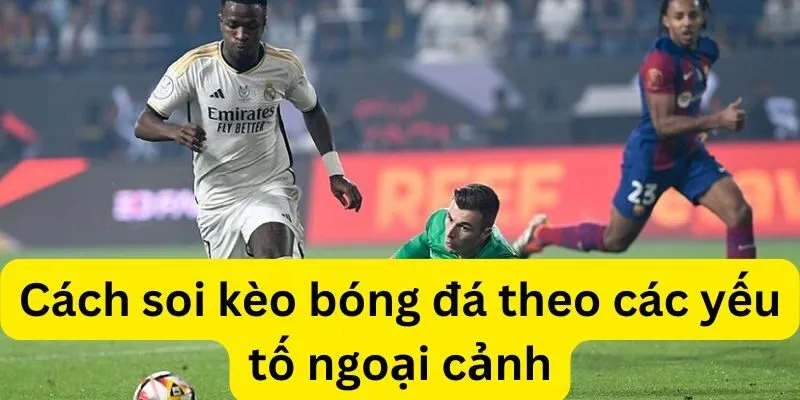 Cách soi kèo bóng đá theo các yếu tố ngoại cảnh